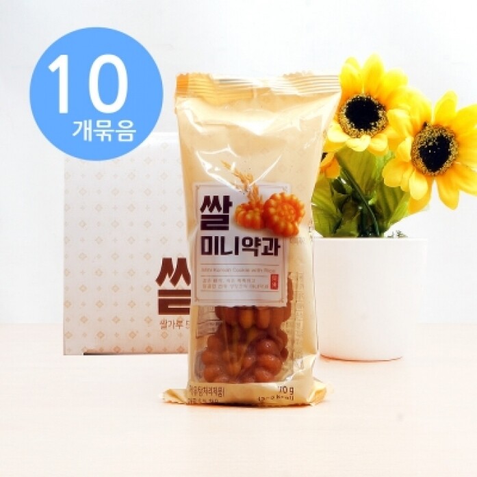 단가인상_동화 쌀 미니약과 70g x10개