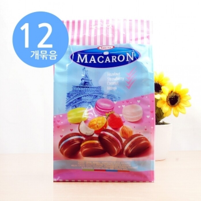 타야스 마카롱 모양 초콜릿 500g x12개