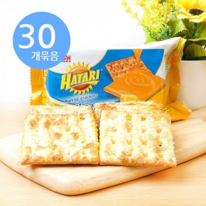 하타리 말키스트 크래커 치즈맛 120g x30개